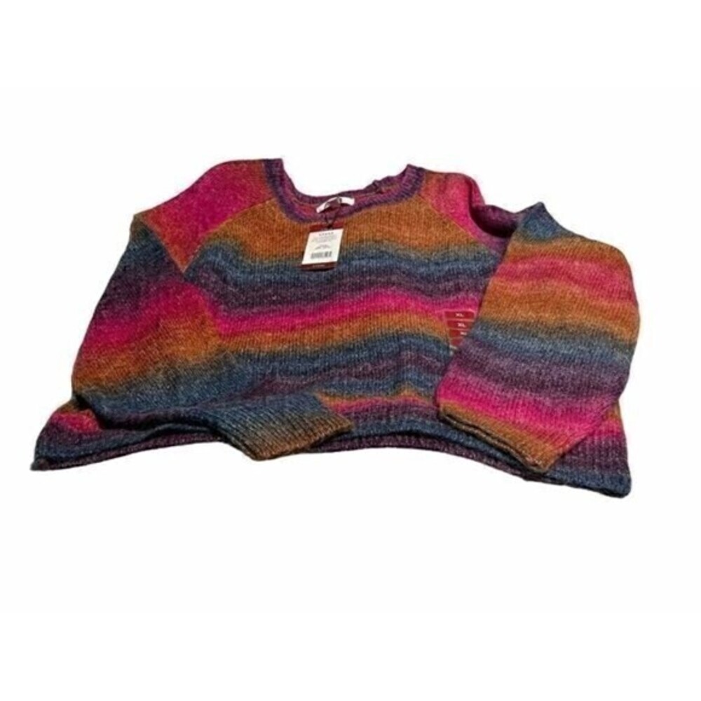 BB Dakota Multicolor Crew Neck Sweater